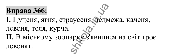 Вправа 366 Відповідь до вправи 366 (с. 136) з української мови для 6 класу (Заболотний, 2023): Іменник