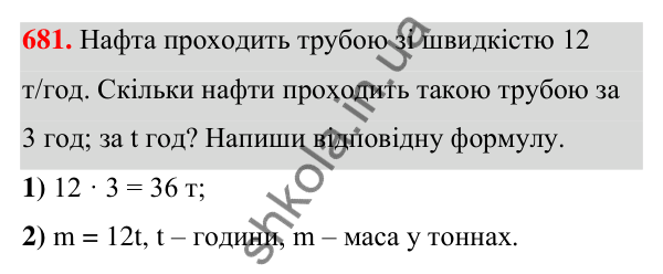 Завдання 681 ГДЗ Алгебра 7 клас Бевз 2024 — завдання 681, § 16. Що таке функція?