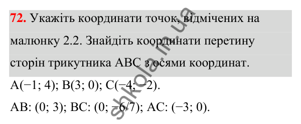 Завдання 72 ГДЗ Алгебра 7 клас Бевз 2024 — завдання 72, § 2. Тотожні вирази
