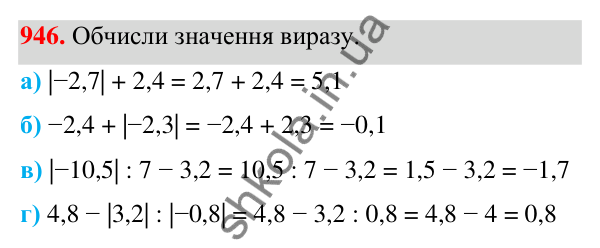 ГДЗ Алгебра 7 клас Бевз 2024 — завдання 946, § 21. ...задач за допомогою рівнянь
