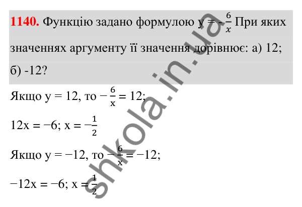 ГДЗ Алгебра 7 клас Бевз 2024 — завдання 1140, § 26. ...систем методом додавання