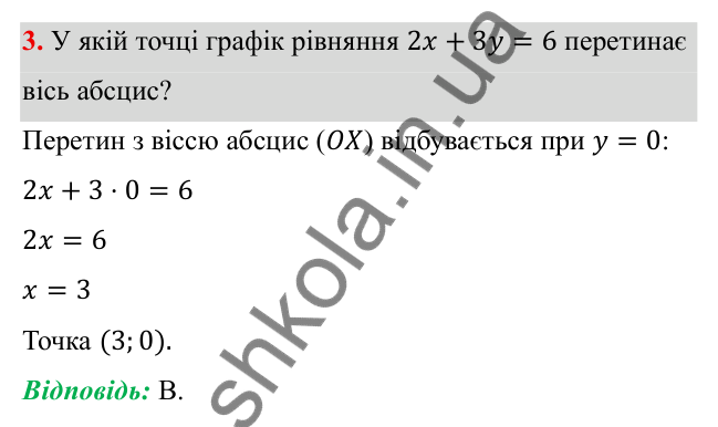 ГДЗ Алгебра 7 клас Бевз 2024 — типові завдання до контрольної роботи № 7, завдання 3