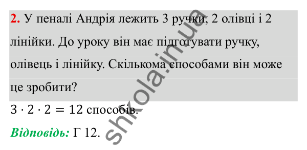 ГДЗ Алгебра 7 клас Бевз 2024 — типові завдання до контрольної роботи № 8, завдання 2