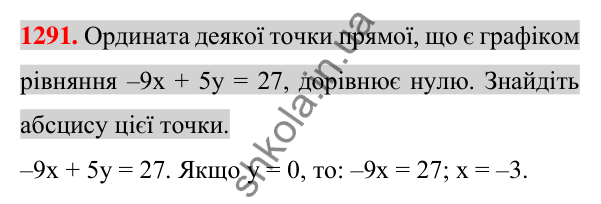 Відповідь до завдання 1291 (с. 254) для повторення розділу 4 з алгебри для 7 класу (Істер, 2024)