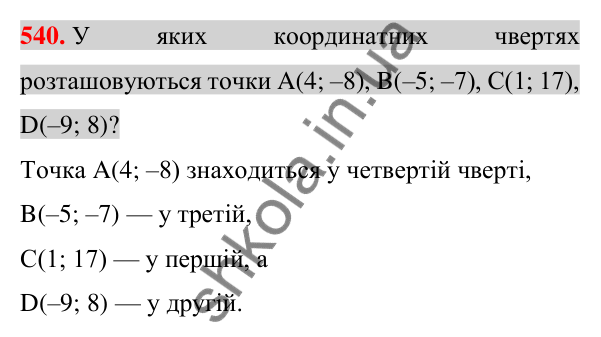 Відповідь до завдання 540 (с. 103) з алгебри для 7 класу (Істер, 2024): Множення одночлена на многочлен