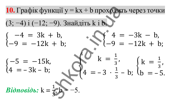 Відповідь до завдання 10 (с. 253) для перевірки знань до §§ 25-30 з алгебри для 7 класу (Істер, 2024)