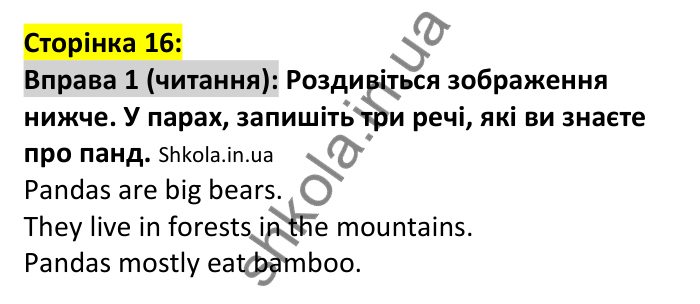 p16-r-ex1 Відповідь до вправи 1, сторінка 16 (читання) - ГДЗ Англійська мова 7 клас Коста 2024