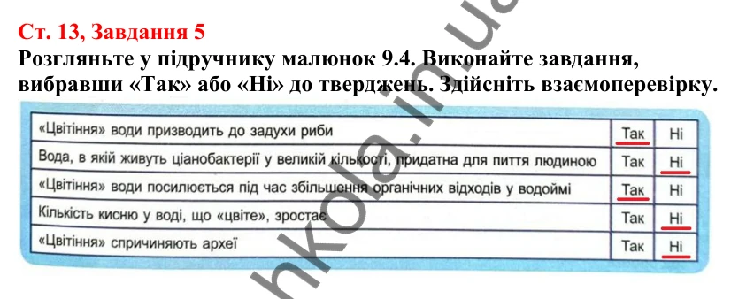 Відповідь до завдання 5 (с. 13) з біології для 7 класу (Кулініч, 2024, робочий зошит): Яка роль прокаріотів у житті людини