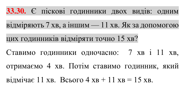 Відповідь до завдання 33.30 (с. 18) з математики для 7 класу (Істер, 2024): Розкладання многочленів на множники за допомогою…