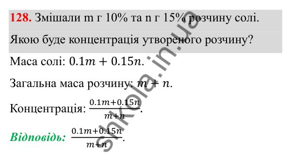 ГДЗ Алгебра 8 клас Бевз 2025 — завдання 128, § 3. Раціональні вирази
