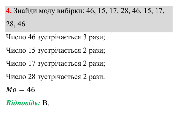Тестові завдання №7, завдання 4 ГДЗ Алгебра 8 клас Бевз 2025 — завдання 4, тестові завдання №7