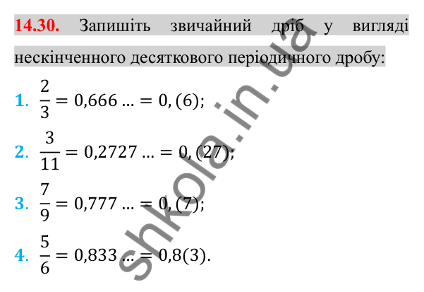 Відповідь до завдання 14.30 (с. 122) з алгебри для 8 класу (Істер, 2025): Арифметичний квадратний корінь