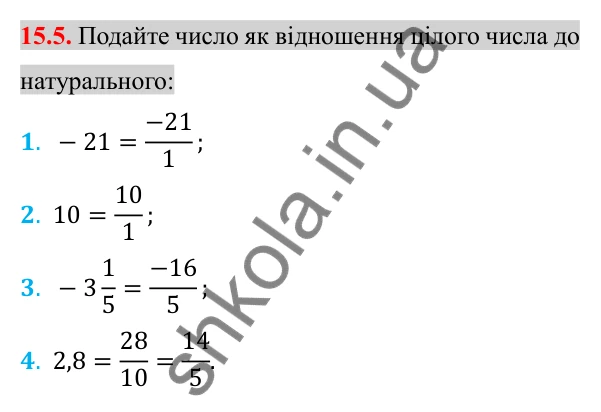Відповідь до завдання 15.5 (с. 127) з алгебри для 8 класу (Істер, 2025): Множина. Числові множини