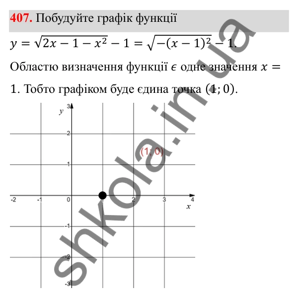 Відповідь до завдання 407 з алгебри для 8 класу (Мерзляк, 2025): 12. Квадратні корені...