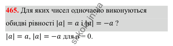 Відповідь до завдання 465 з алгебри для 8 класу (Мерзляк, 2025): 14. Числові множини