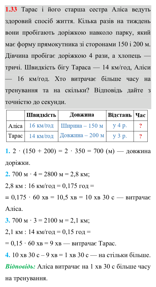 Завдання 1.33 Відповідь до завдання 1.33 (с. 17) з геометрії для 8 класу (Істер, 2025): Чотирикутник, його елементи
