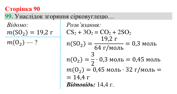 Відповідь до завдання 99 (с. 90) з хімії для 8 класу (Григорович, 2025): Кисень — єдиний газ повітря, що підтримує горіння