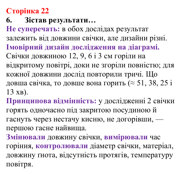 Відповідь до завдання 6 (с. 22) з хімії для 8 класу (Лашевська, 2025): 2. [Пере]Відкриваємо закони збереження