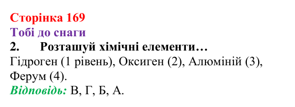 Відповідь до завдання 2 (с. 169) з хімії для 8 класу (Ярошенко, 2025): Періодична система хімічних елементів з позиції...