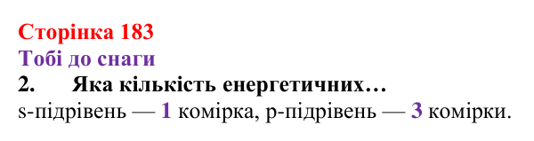 Відповідь до завдання 2 (с. 183) з хімії для 8 класу (Ярошенко, 2025): Поняття хімічного зв’язку