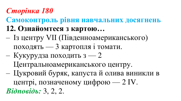 Відповідь до тестового завдання самоконтролю 12 (с. 180) з біології для 9 класу, Андерсон 2026: Самоконтроль рівня...