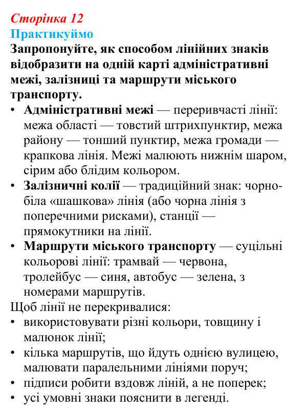 Відповідь до завдання 2 «Практикуймо» § 2 (с. 12) з географії для 9 класу (Запотоцький, 2026): Карти суспільних явищ...