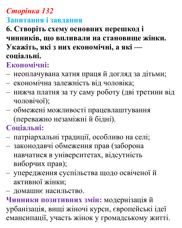 Відповідь до завдання 6 § 18 (с. 132) з історії України для 9 класу, Галімов 2026: Населення українських земель...