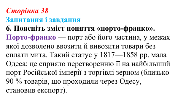 Відповідь до завдання 6 § 5 (с. 38) з історії України для 9 класу, Галімов 2026: Соціально-економічне становище