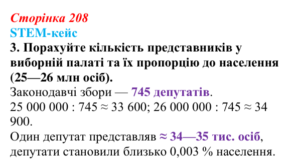 STEM-кейс до розділу 3, завдання 3 Відповідь до завдання 3 STEM-кейсу до розділу 3 (с. 208) з історії «Україна і світ» для 9 класу, Васильків 2026