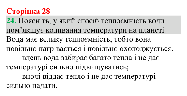 Відповідь до завдання 24 (с. 28) з хімії для 9 класу (Григорович, 2026): Водневий зв’язок