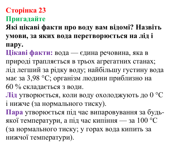 Відповідь до завдання «Пригадайте» (с. 23) з хімії для 9 класу (Мідак, 2026): Вода як полярний розчинник. Водневий зв’язок