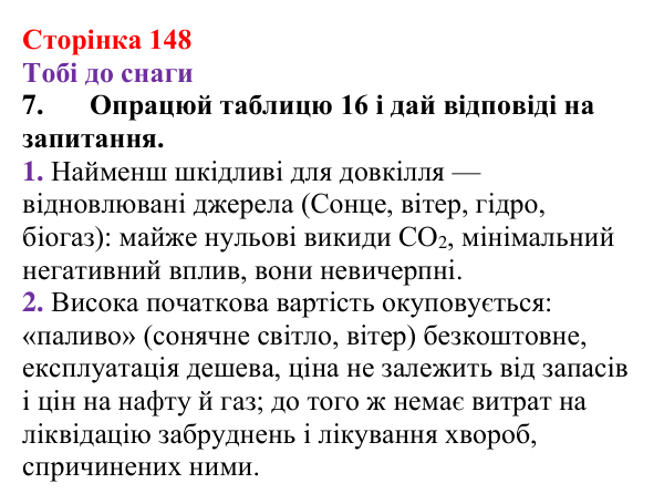 Відповідь до завдання 7 (с. 148) з хімії для 9 класу (Ярошенко, 2026): Поширення у природі і застосування вуглеводнів