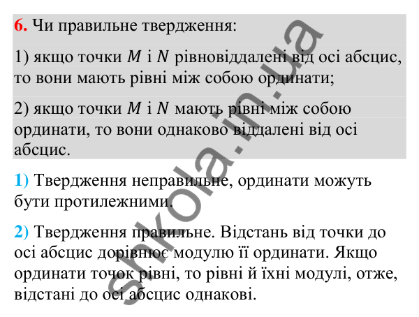 Відповідь до завдання 6 (с. 51) для повторення теми 1 з математики для 9 класу (Істер, 2026)