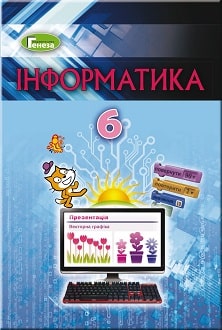 Інформатика 6 клас Ривкінд 2019 - обкладинка