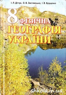 Географія 8 клас Дітчук - обкладинка
